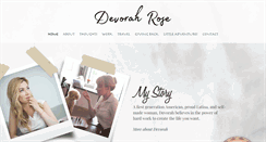 Desktop Screenshot of devorahrose.com